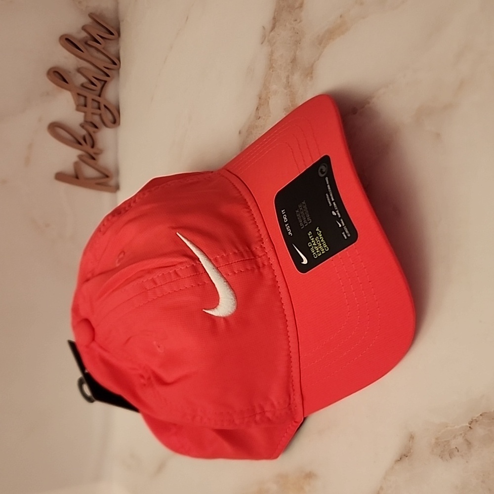nike racer pink cap dri fit neon pink